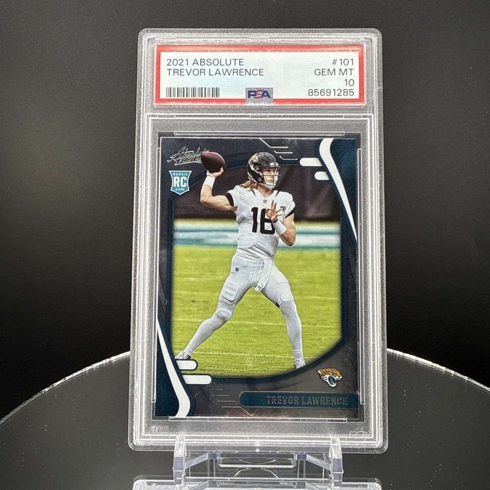 2021 Panini Absolute - Rookies Trevor Lawrence #101 (RC) PSA 10